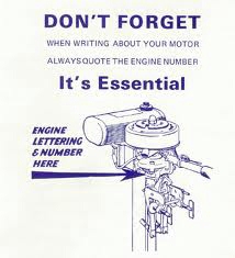 engine number location